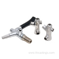 Custom High Precision Investment Casting Beer Faucet